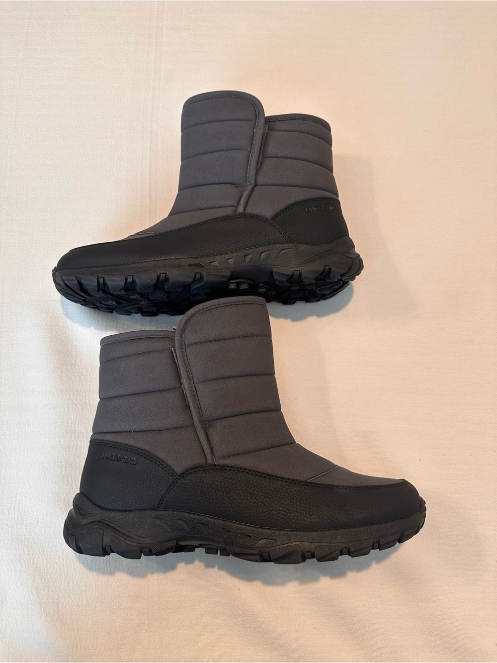 Lands' End Men's Expedition Waterproof Snow Boots in Castle Rock. Size 11. NWT